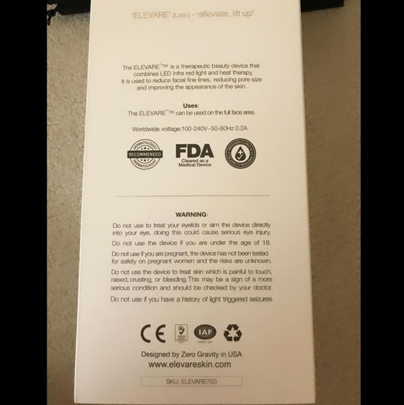 Elevare LED Anti-Aging Infrared Red Light System - Picture 3 of 4